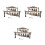 3Pcs Mini Double Layer Archaic Bronze Chinese Bell Set 10
