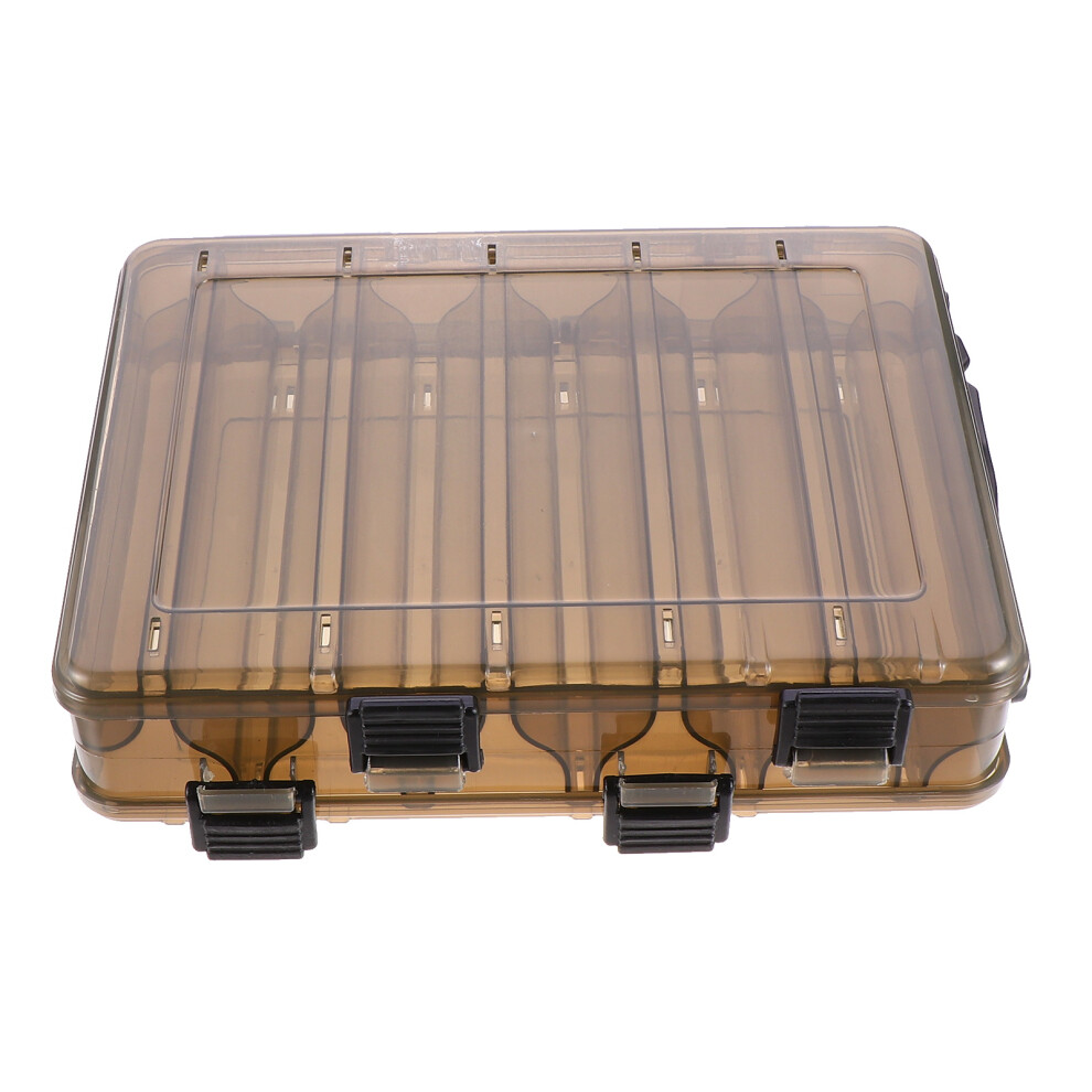 2 Pcs Hand-Held Fishing Bait Box Double Layer Plastic-image-OPC-PKYFDJS-NEW