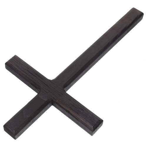 4Pcs Wooden Wall Cross 3D Hanging Religious Decor 1