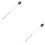 2Pcs Lactometer Hydrometer For Milk Glass Kitchen Supply 8