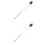 2Pcs Lactometer Hydrometer For Milk Glass Kitchen Supply 7