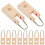 5Pcs Wooden Piano Hammer Butt Flange Whippen Shaft Bracket Replacement 2