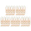 5Pcs Wooden Piano Hammer Butt Flange Whippen Shaft Bracket Replacement 10