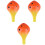 3Pcs 6 Hole Ceramic Ocarina Bottle Style Instrument For Beginners 3