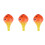3Pcs 6 Hole Ceramic Ocarina Bottle Style Instrument For Beginners 4