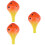 3Pcs 6 Hole Ceramic Ocarina Bottle Style Instrument For Beginners 7