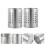4 Pcs Thickened Stainless Steel Chopstick Storage Holders 9