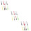 240 Pcs Plastic Zipper Pulls Replacement Tags For Clothes And Bags 9