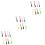 240 Pcs Plastic Zipper Pulls Replacement Tags For Clothes And Bags 5