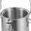 1pc Stainless Steel Pen Holder Tool Bucket Small 6