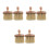 6 Pcs Wood Handle Soft Bristle Brushes For Musical Instruments 5