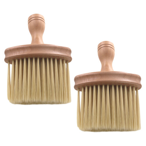 6 Pcs Wood Handle Soft Bristle Brushes For Musical Instruments 1