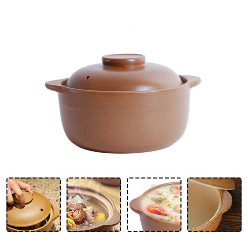 Ceramic Soup Cooking Pot For Stove Household Cookware 2