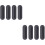 2 Count Laptop Bottom Protector Feet Pads Keyboard Rubber Computer 10