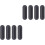 2 Count Laptop Bottom Protector Feet Pads Keyboard Rubber Computer 7