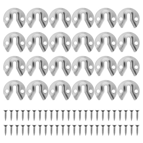 Fixing Devices Furniture Fastening Connector Silver 1 Set