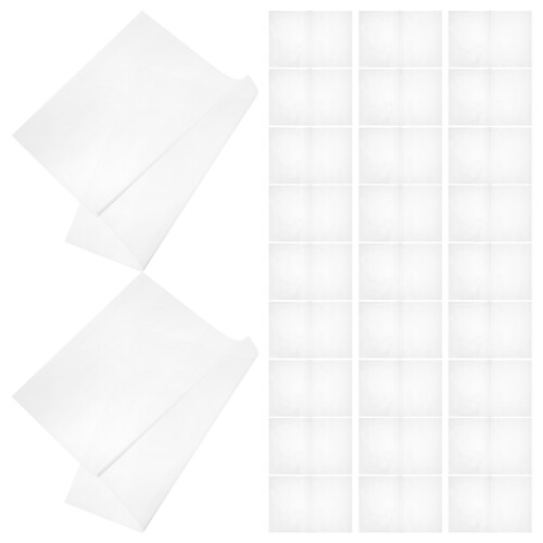 200Pièces Sacs Transparent Peel & Seal Pour
