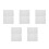 10 Pcs White Self-Adhesive Foam Board Sheets for Architecture Models 7
