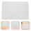 10 Pcs White Self-Adhesive Foam Board Sheets for Architecture Models 11