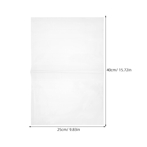200Pièces Sacs Transparent Peel & Seal Pour 2
