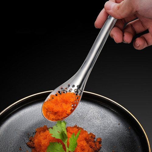 8 Pcs Caviar Colander Egg Small Tools Stainless Steel 2