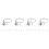 20 Pcs Wire Rope Hanger Curtain Hanging System Sign Hook Cable 6
