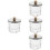 4Pcs Nail Liquid Dish With Metal Lid 8