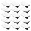 30Ensembles Rubans Auto-Adhésifs Crochets Boucles Noirs Usage Maison 11