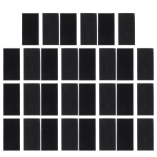 2 Count Heavy Duty Sticky Strips With Adhesive Tape For Wall Hanging