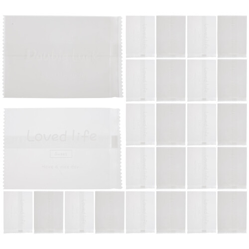 400 Pcs Clear Bags for Candy Cookie Packing Party