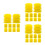 30 Pcs Fish Tank Filter Sponge Replacement Pads For Water Clarity 8
