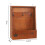 2Pcs Wooden Key Storage Box With Hooks Vintage Wall Organizer 1