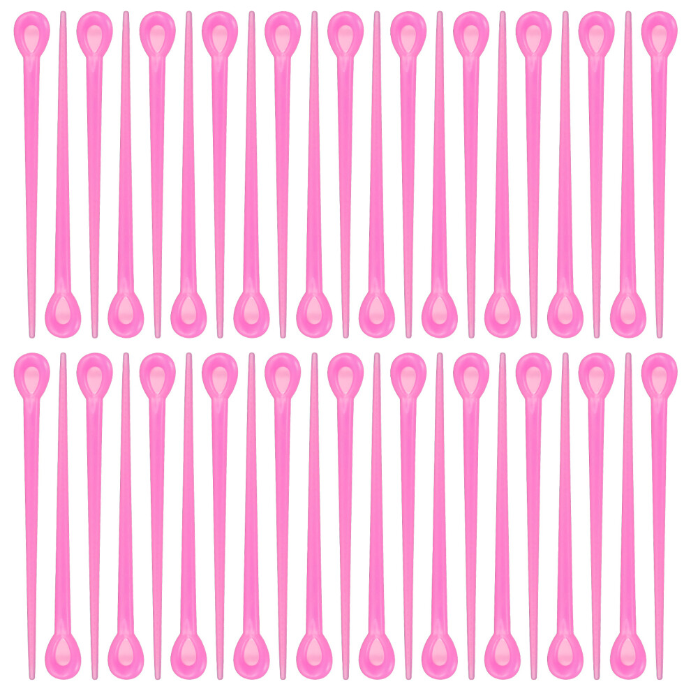 Inoomp Unisex 3 Count Hair Styling Accessories Curlers Perm Picks To Hold Roller