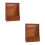 2Pcs Wooden Key Storage Box With Hooks Vintage Wall Organizer 8