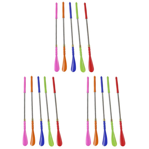 15 Pcs Durable Shoe Horns For Women Men 1