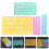 8 Pcs Alphabet Stencils Set With Letters Numbers And Ruler 11