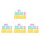 8 Pcs Alphabet Stencils Set With Letters Numbers And Ruler 7