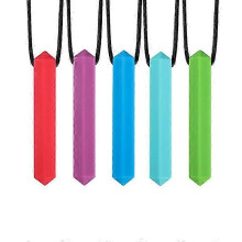 Chew Necklaces - Best Chew Necklaces for Children with Autism - Durable And Strong Silicone Chew Necklaces