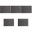 5Pcs Photosensitive Stamp Mat 2.3Mm Thickness Ink Absorption Pad 3