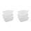 6 Pcs Rectangular Plastic With Handle For Restaurant Use 8
