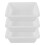 6 Pcs Rectangular Plastic With Handle For Restaurant Use 3