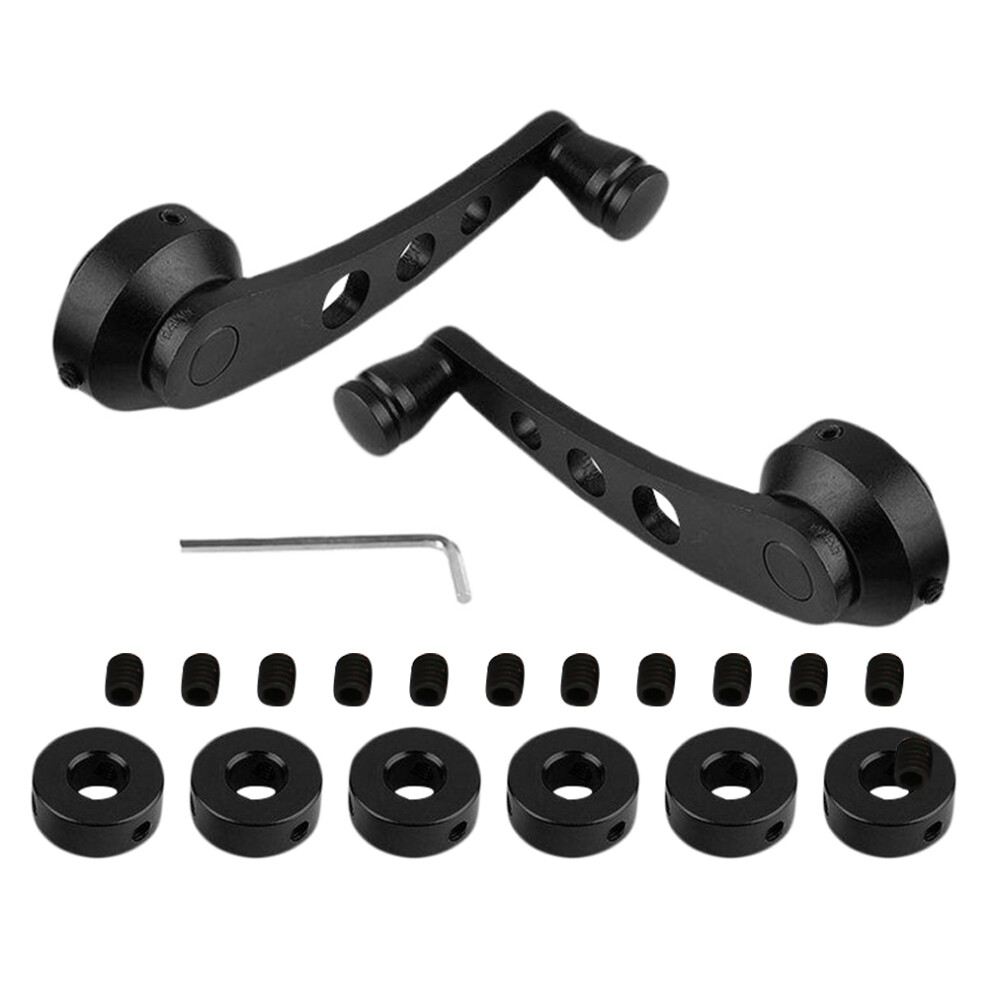 4Pcs Car Window Crank Handle Replacement Lever 013714244691