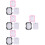 12 Pcs Fake Nails Display Boards Nail Charts 7