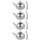 4Pcs Stainless Steel Coffee Kettle With Strainer For Home 9