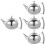 4Pcs Stainless Steel Coffee Kettle With Strainer For Home 7