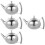 4Pcs Stainless Steel Coffee Kettle With Strainer For Home 8