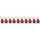 10 Pcs Wooden Castanets Handheld Percussion Instruments For Adults 11