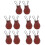 10 Pcs Wooden Castanets Handheld Percussion Instruments For Adults 8
