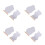 8 Pcs Mirror Table Wooden Base Acrylic Desktop Office 8