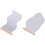 8 Pcs Mirror Table Wooden Base Acrylic Desktop Office 10